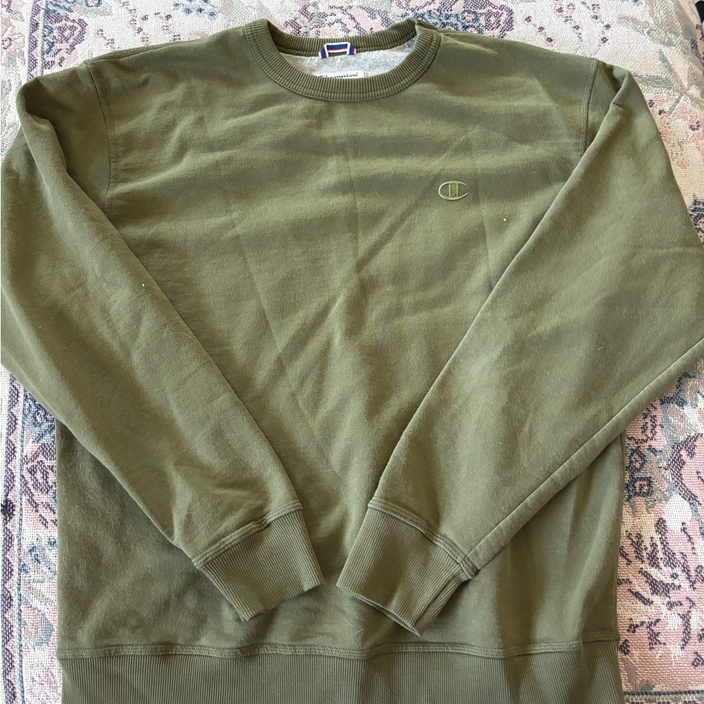 Champion Green Crewneck Sweater